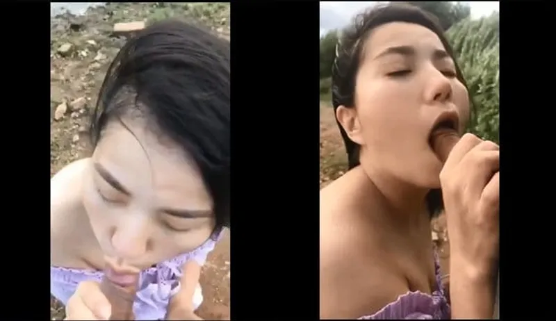 Con ghệ bj cho ghệ bên bờ sông